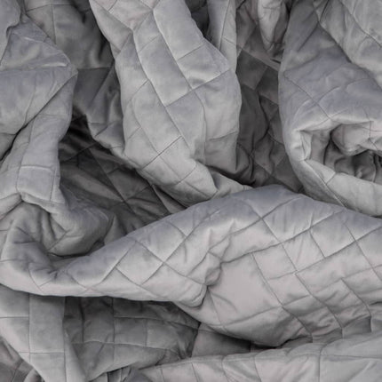 Copriletto Jilly 80x260 cm Poliestere Grigio Chiaro