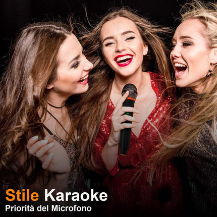 Cassa Bluetooth 800 Watt Karaoke Luci LED, Batteria Ricaricabile, Altoparlante Bluetooth USB