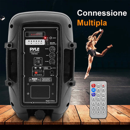 Cassa Bluetooth 800 Watt Karaoke Luci LED, Batteria Ricaricabile, Altoparlante Bluetooth USB