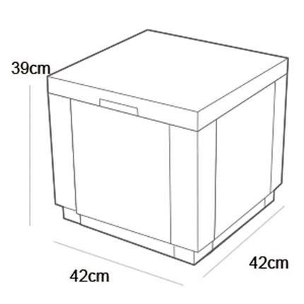Cubo Refrigeratore Ice Cube Cappuccino 223761