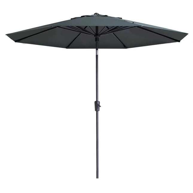 Madison Ombrellone da Giardino Paros II Luxe 300 cm Grigio