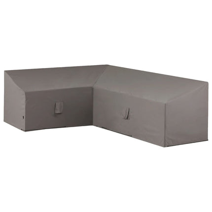 Telo per Set Divani da Esterno 270x210x90 cm Sinistro Grigio