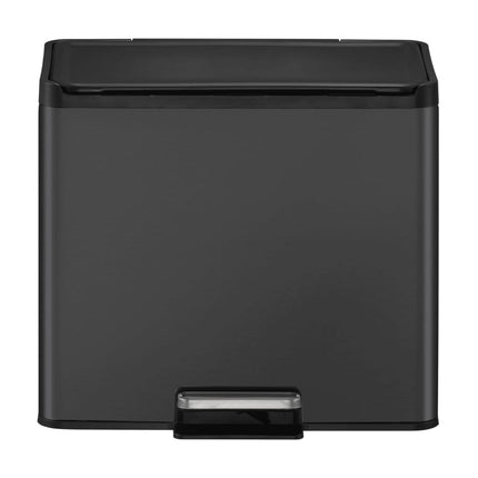 Pattumiera a Pedale Essential 2x15 L Nera