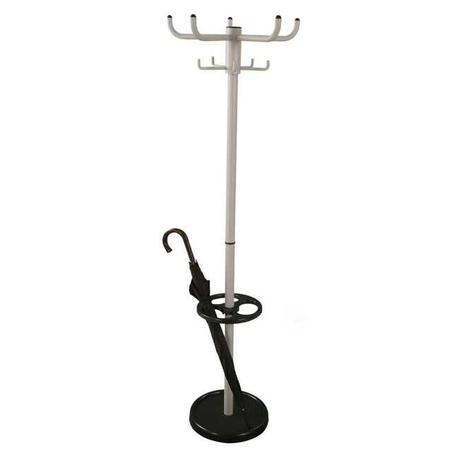 V-Part Appendiabiti a Piantana con 10 Ganci High Five 175 cm