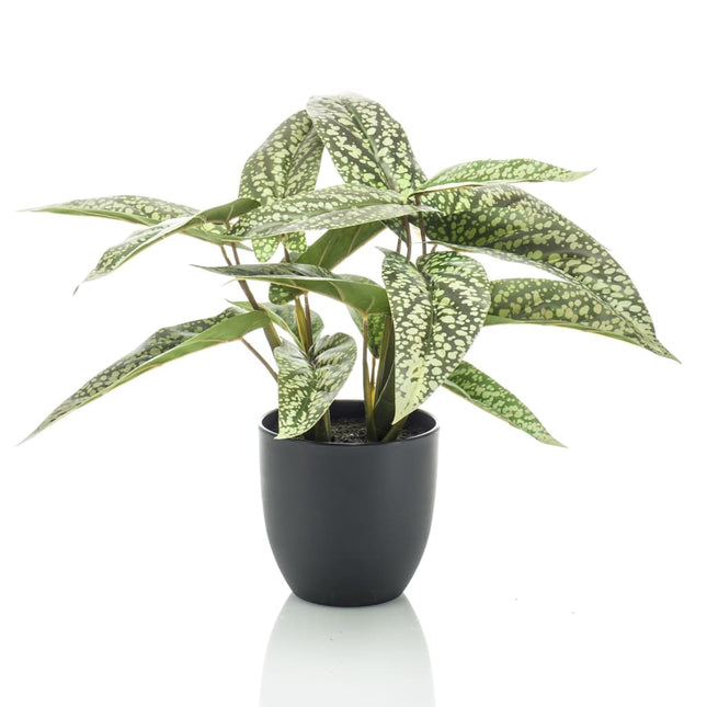 Calathea Artificiale Dots 38 cm in Vaso