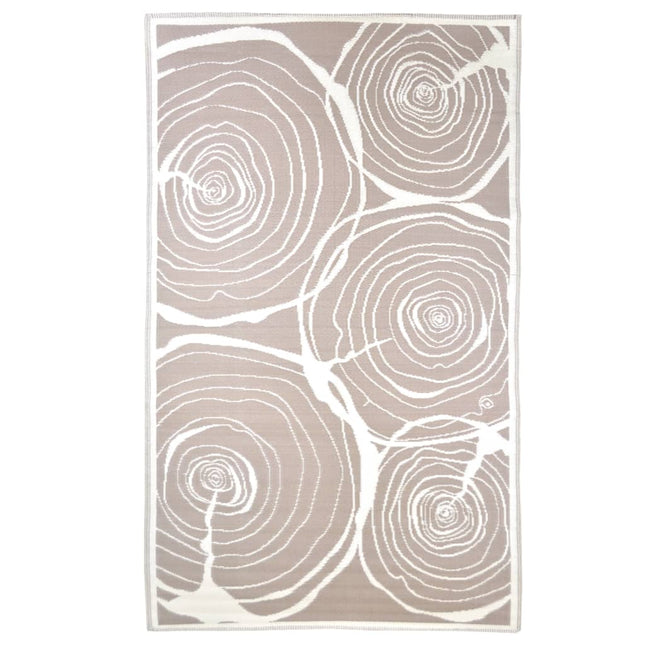 Tappeto da Esterno 240x150 cm Anelli di Crescita