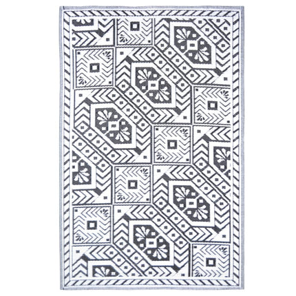 Tappeto da Esterno 182x122 cm Motivo a Diamante