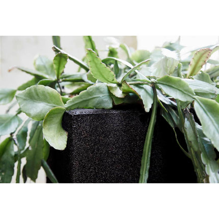 Fioriera Urban Smooth Quadrata 30x30x30 cm Nera KBL902