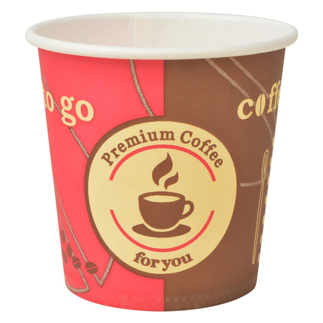 Bicchieri da CaffÃ¨ Monouso in Carta 1000 pz 120 ml (4 oz)