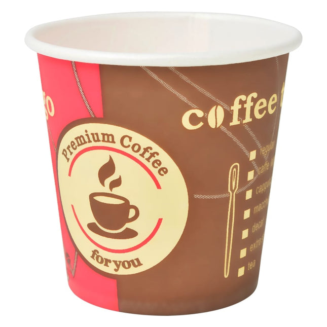 Bicchieri da CaffÃ¨ Monouso in Carta 1000 pz 120 ml (4 oz)