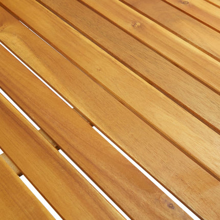 Tavolo da Giardino 200x90x74 cm in Legno Massello di Acacia