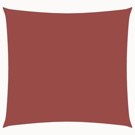 Vela Parasole in Tela Oxford Quadrata 2x2 m Terracotta