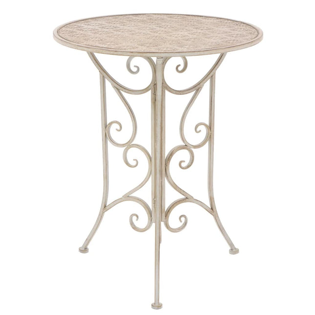 Set da BistrÃ² 3 pz in Acciaio Bianco