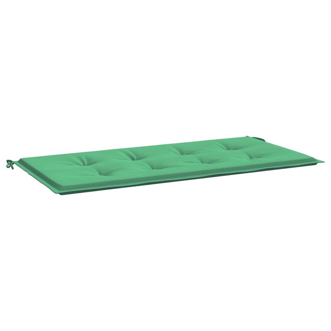 Cuscino per Panca Verde 120x50x3 cm in Tessuto Oxford