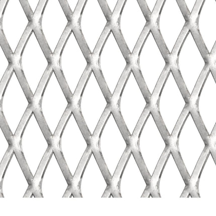 Recinzione da Giardino in Rete Acciaio Inox 100x85cm 20x10x2 mm