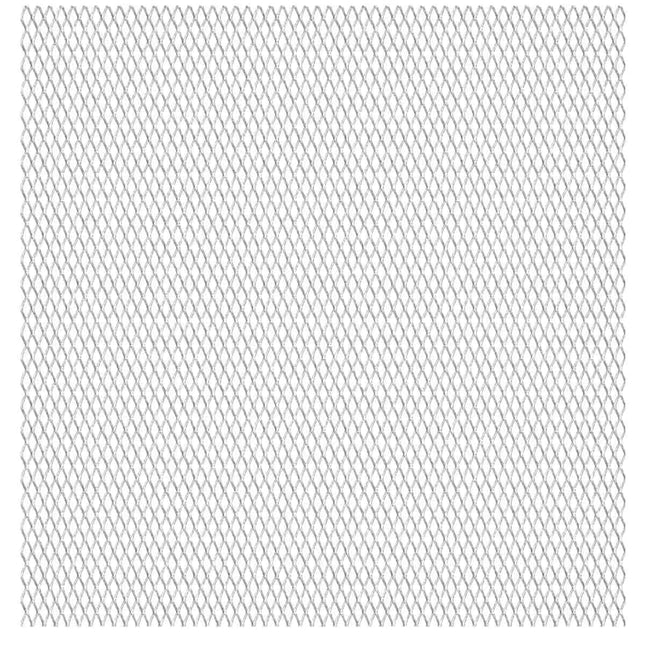 Recinzione in Rete in Acciaio Inossidabile 100x85cm 30x17x2,5mm