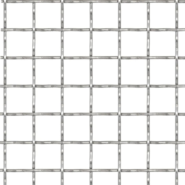 Recinzione in Rete Modulare in Acciaio Inox 50x50 cm 11x11x2 mm