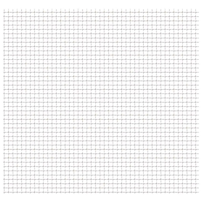 Recinzione in Rete Modulare in Acciaio Inox 100x85cm 11x11x2 mm