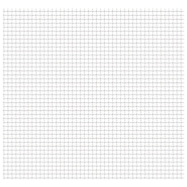 Recinzione in Rete Modulare in Acciaio Inox 50x50 cm 31x31x3 mm