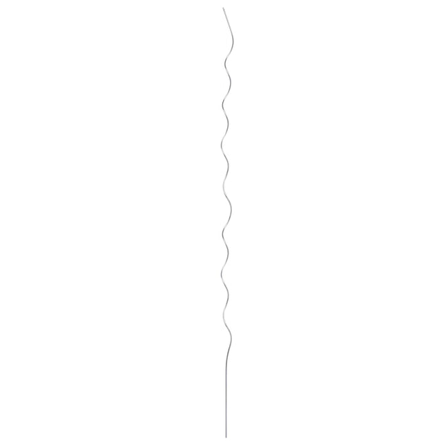 5 pz Supporti a Spirale per Piante 170 cm in Acciaio Zincato
