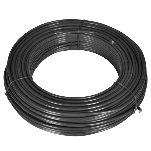 Filo di Recinzione 55 m 2,1/3,1 mm in Acciaio Grigio