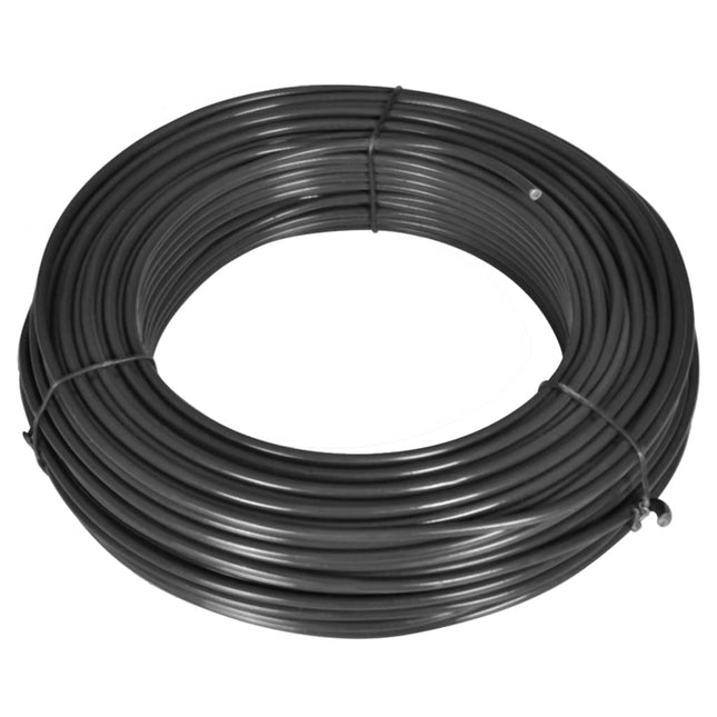 Filo di Recinzione 80 m 2,1/3,1 mm in Acciaio Grigio