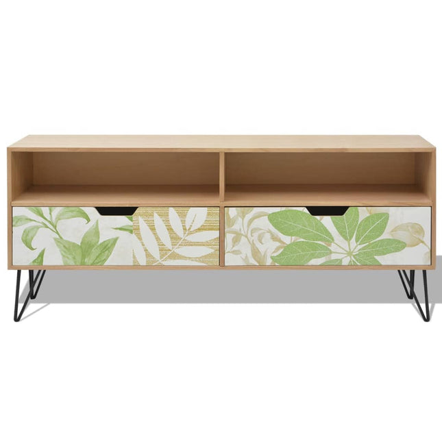 Mobile TV in MDF 120x30x50 cm Marrone