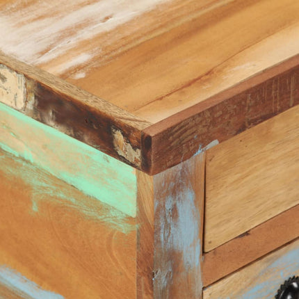 Tavolino da Salotto in Legno di Recupero 70x70x38 cm