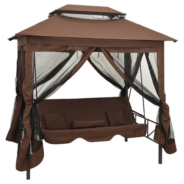 Gazebo Convertibile Panchina a Dondolo CaffÃƒÂ¨