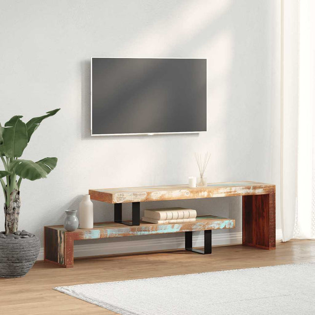 Mobile Porta TV in Legno Massello di Recupero