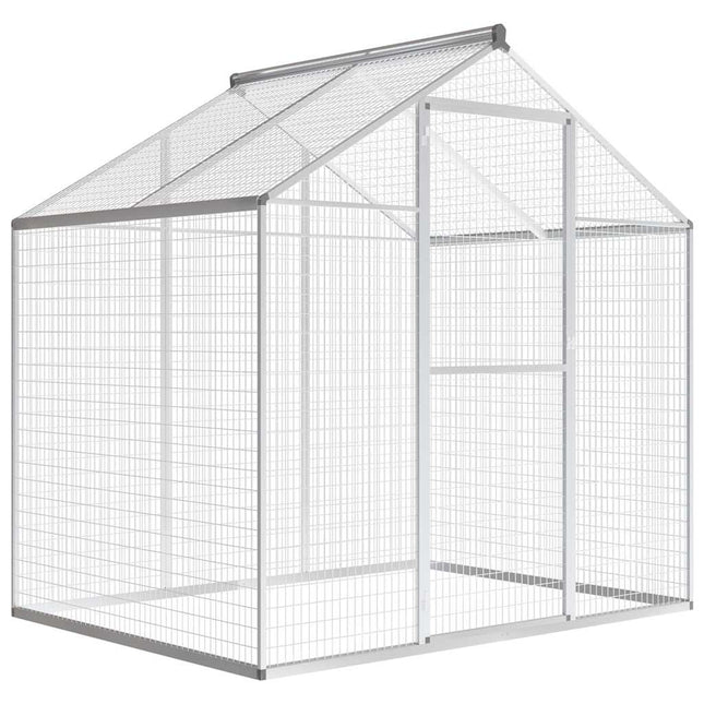 Voliera da Giardino in Alluminio 178x122x194 cm