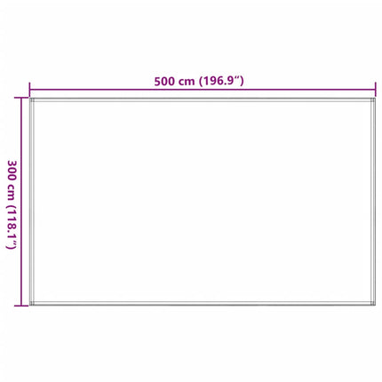 Tappeto da Tenda 300x500 cm Antracite