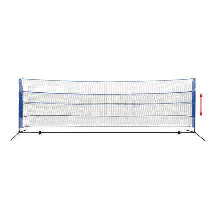 Set Rete da Badminton con Volani 500x155 cm