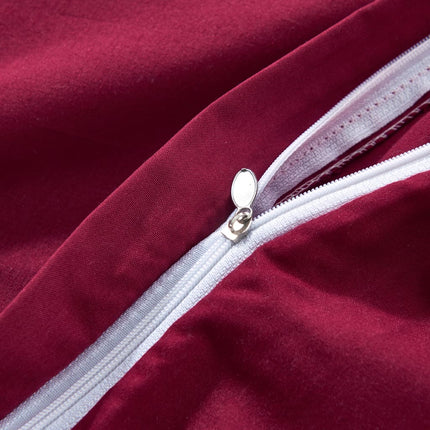 Set Copripiumino Rosso BordÃƒÆ’Ã‚Â² 155x220/80x80 cm