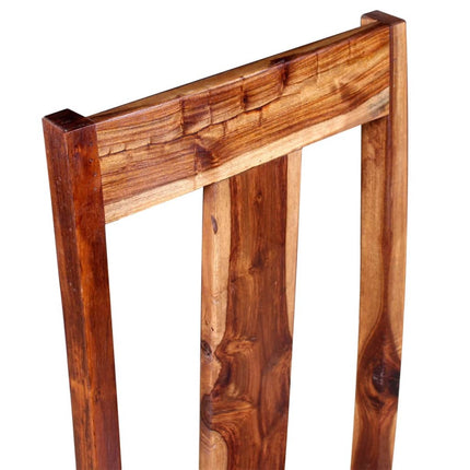 Sedie da Pranzo 4 pz in Legno Massello