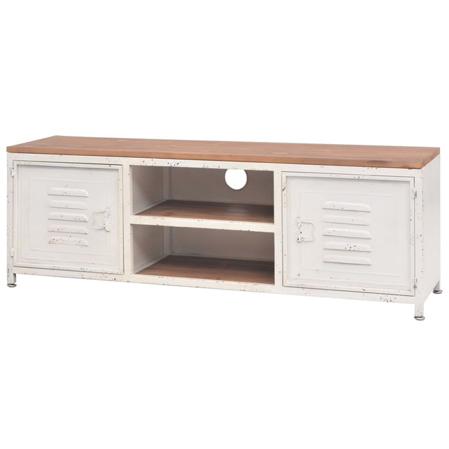 Mobile TV 120x30x40 cm Bianco