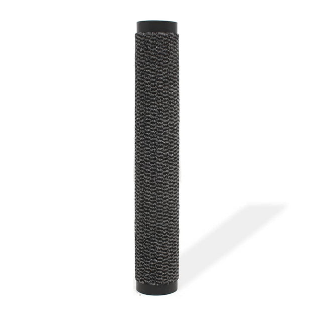 Tappeto Antipolvere Trapuntato Rettangolare 60x90cm Antracite