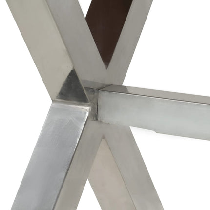 Tavolo da Pranzo in Legno Massello 180x90x76 cm