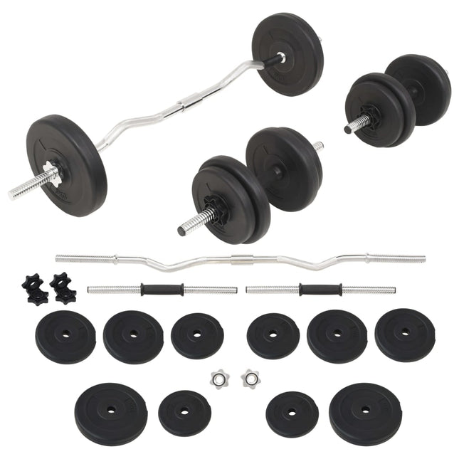 Set Bilanciere e Manubri 30 kg
