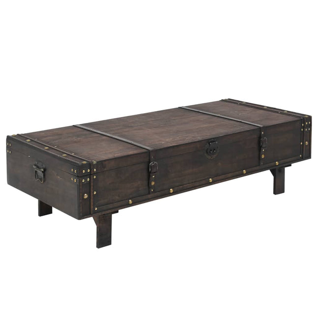 Tavolino da Salotto in Compensato Vintage 120x55x35 cm