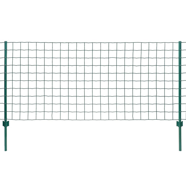 Recinzione Euro 20x1,5 m in Acciaio Verde