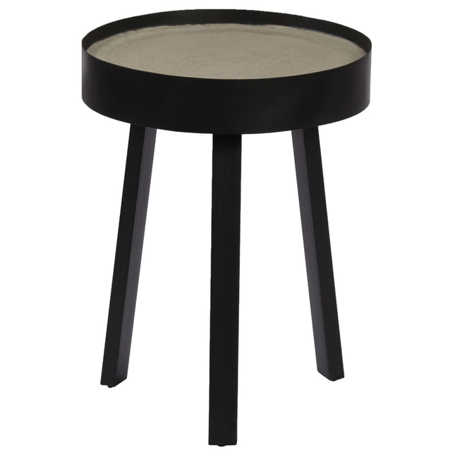 Tavolino da Salotto con Piano in Cemento 40x55 cm