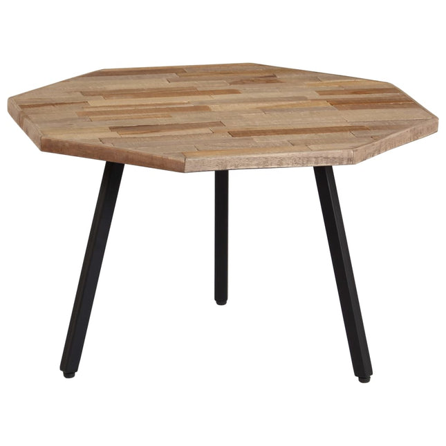 Set Tavolini da Salotto Esagonali 2 pz in Teak di Recupero