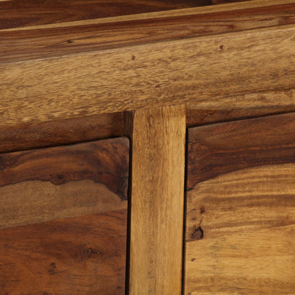 Cassettiera in Legno Massello di Sheesham 160x40x80 cm