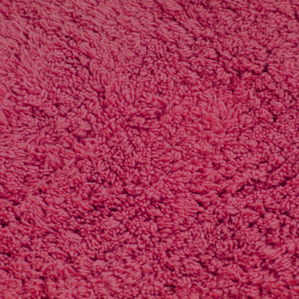 Set Tappetini per Bagno 3 pz in Tessuto Fucsia