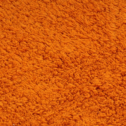 Set Tappetini per Bagno 3 pz in Tessuto Arancione