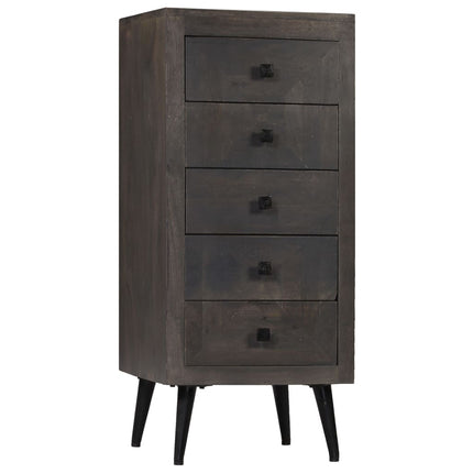 Credenza in Legno Massello di Mango 40x40x91 cm