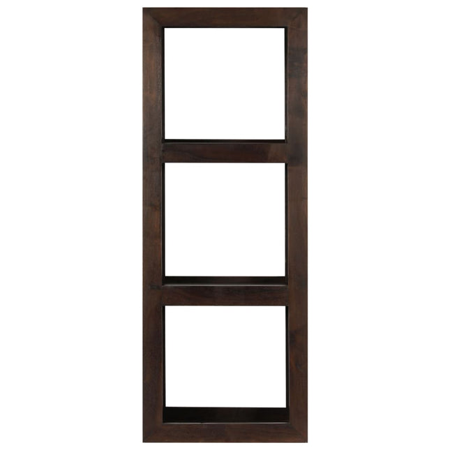 Mobiletto Consolle in Legno Massello di Acacia 40x30x110 cm