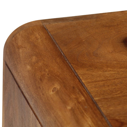 Tavolino da Salotto in Legno Massello di Sheesham 95x40x45 cm