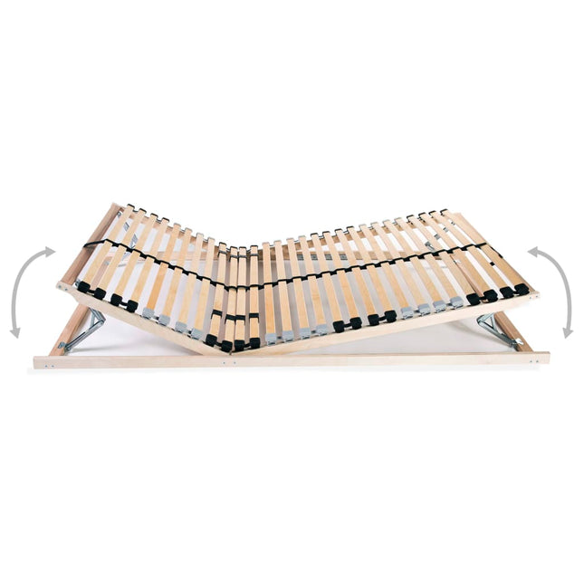 Rete a Doghe 7 Zone senza Materasso con 28 Doghe 70x200 cm